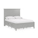 Modus Grace Four Drawer Platform Storage Bed in Elephant GrayImage 2
