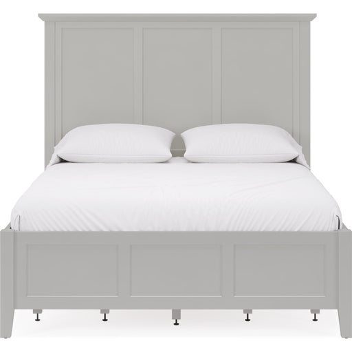 Modus Furniture Grace Four Drawer Platform Storage Bed in Elephant Gray  PNKGD  Image 1