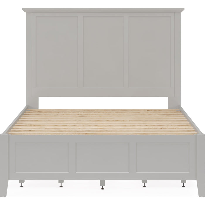 Modus Furniture Grace Four Drawer Platform Storage Bed in Elephant Gray  PNKGD  Image 5