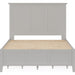 Modus Furniture Grace Four Drawer Platform Storage Bed in Elephant Gray  PNKGD  Image 5