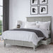 Modus Furniture Grace Four Drawer Platform Storage Bed in Elephant Gray  PNKGD  Main Image
