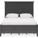 Modus Furniture Grace Four Drawer Platform Storage Bed in Raven Black  PNRBD  Image 2