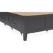 Modus Furniture Grace Four Drawer Platform Storage Bed in Raven Black  PNRBD  Image 9