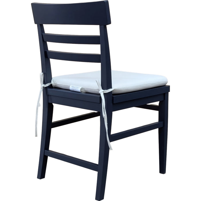 Modus Furniture Grace Ladder Back Dining Side Chair in Blueberry 655450519383 PNKX63 Image 3