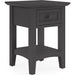 Modus Furniture Grace One Drawer Drink Table in Raven 655450509056 PNRB22D Image 2