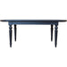 Modus Furniture Grace Oval Extension Dining Table in Blueberry 655450519178 PNKX60 Image 2