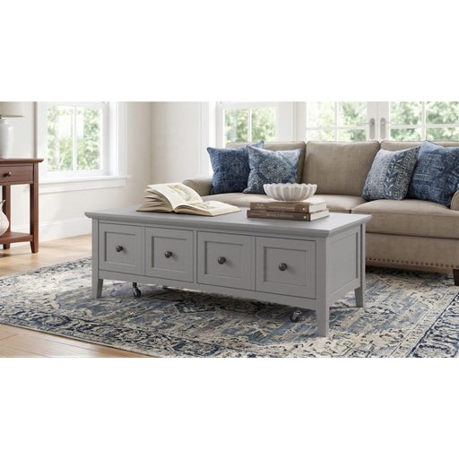 Modus Furniture Grace Rec Coffee Tbl  El Gry 655450488733 PNKG21L Main Image