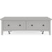 Modus Furniture Grace Rectangle Coffee Tbl  El Gry 655450488566 PNKG21 Image 1