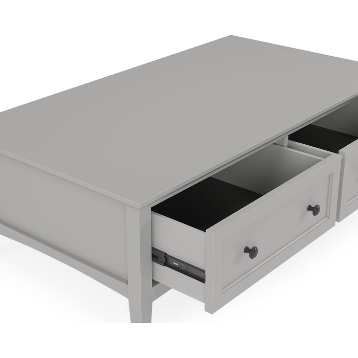 Modus Furniture Grace Rectangle Coffee Tbl  El Gry 655450488566 PNKG21 Image 4