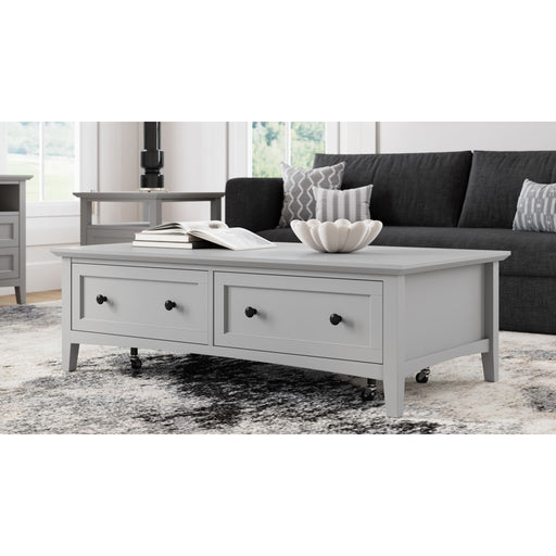 Modus Furniture Grace Rectangle Coffee Tbl  El Gry 655450488566 PNKG21 Main Image