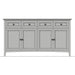 Modus Furniture Grace Sideboard  El Gry 655450519352 PNKG78 Main Image