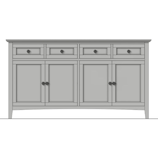 Modus Furniture Grace Sideboard  El Gry 655450519352 PNKG78 Main Image