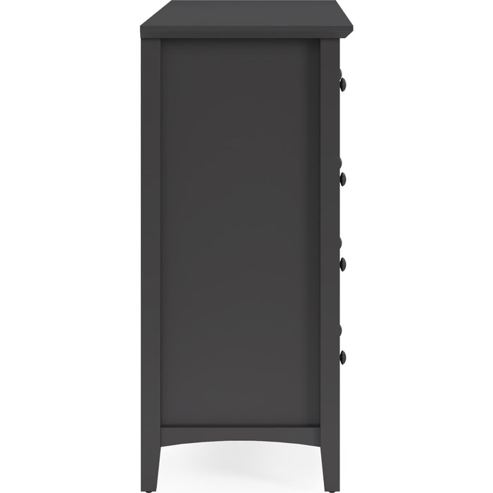 Modus Furniture Grace Six Dwr Dresser Raven 655450507977 PNRB82B Image 2