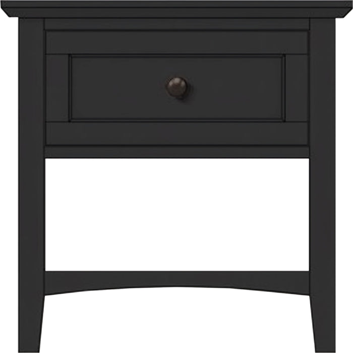 Modus Furniture Grace Small Nightstnd Raven 655450508028 PNRB81B Image 1