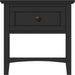 Modus Furniture Grace Small Nightstnd Raven 655450508028 PNRB81B Image 1