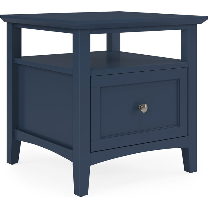 Modus Furniture Grace Square End Tbl  Blbry 655450488580 PNKX22 Image 2