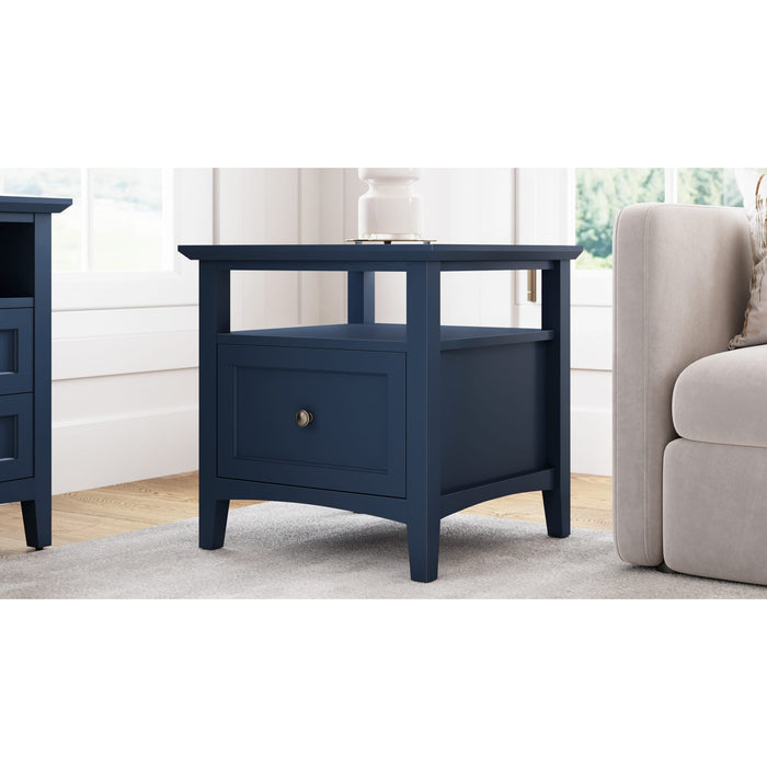 Modus Furniture Grace Square End Tbl  Blbry 655450488580 PNKX22 Main Image