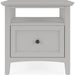 Modus Furniture Grace Square End Tbl  El Gry 655450488597 PNKG22 Image 1