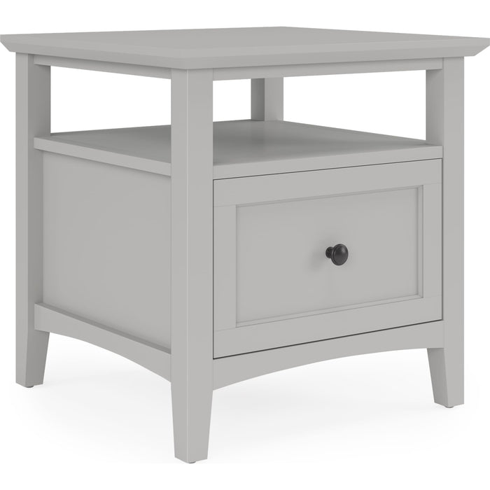 Modus Furniture Grace Square End Tbl  El Gry 655450488597 PNKG22 Image 2