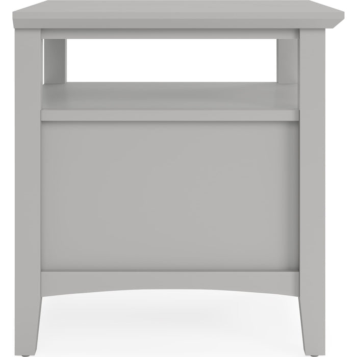 Modus Furniture Grace Square End Tbl  El Gry 655450488597 PNKG22 Image 4