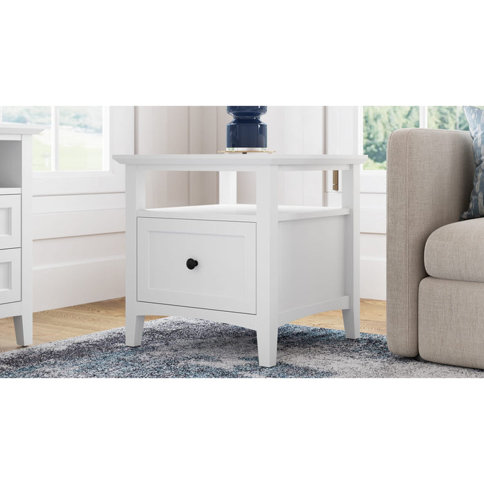 Modus Furniture Grace Square End Tbl  Snfl 655450488573 PNRA22 Main Image