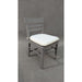 Modus Furniture Grace Striped Side Chair  El Gry 655450527692 PNKG63A Main Image