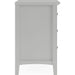 Modus Furniture Grace Three Drawer Nightstand in Elephant Grey 655450413827 PNKG81 Image 3