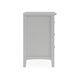 Modus Grace Three Drawer Nightstand in Elephant Grey Image 3