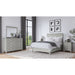 Modus Grace Three Drawer Nightstand in Elephant Grey Image 7