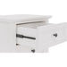 Modus Furniture Grace Three Drawer Nightstand in Snowfall White 655450408441 PNRA81 Image 1