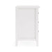 Modus Grace Three Drawer Nightstand in Snowfall WhiteImage 3