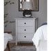 Modus Furniture Grace Three Drawer Nightstand in Snowfall White 655450408441 PNRA81 Image 5