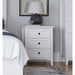 Modus Grace Three Drawer Nightstand in Snowfall WhiteImage 6