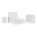 Modus Grace Three Drawer Nightstand in Snowfall WhiteImage 8