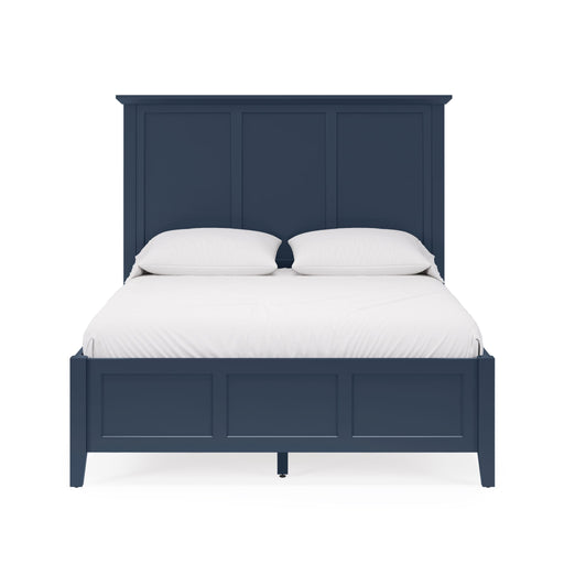 Modus Grace Three Panel Bed in BlueberryImage 1