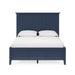 Modus Grace Three Panel Bed in BlueberryImage 1