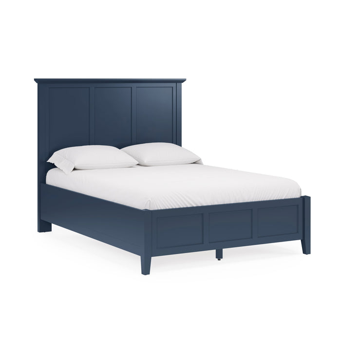 Modus Grace Three Panel Bed in Blueberry Image 2