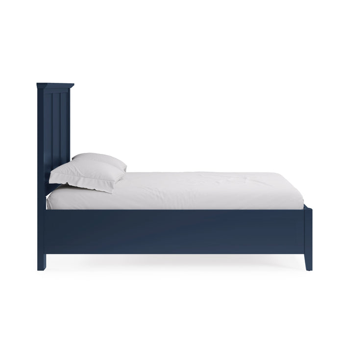 Modus Grace Three Panel Bed in Blueberry Image 3
