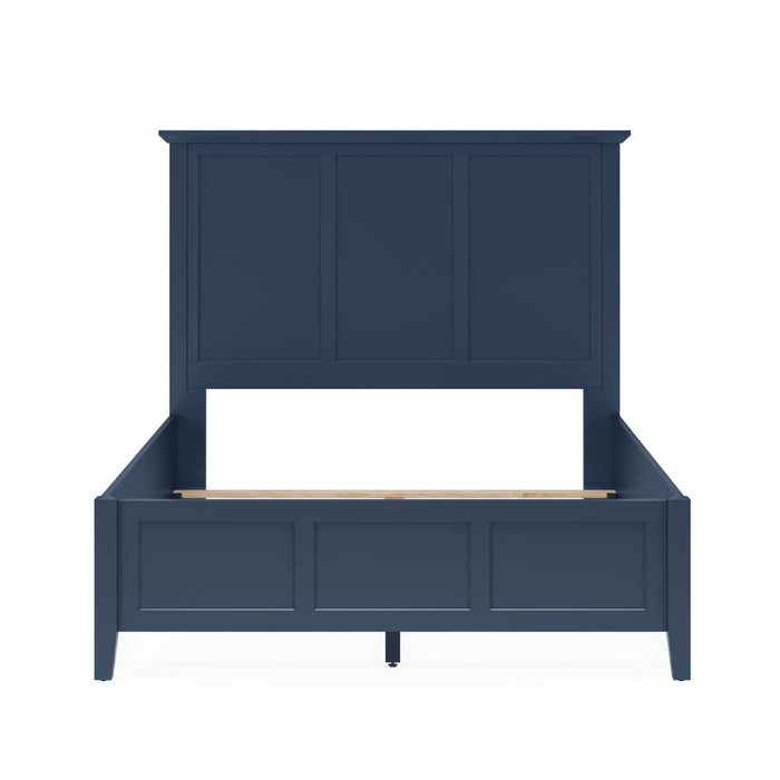 Modus Grace Three Panel Bed in BlueberryImage 5