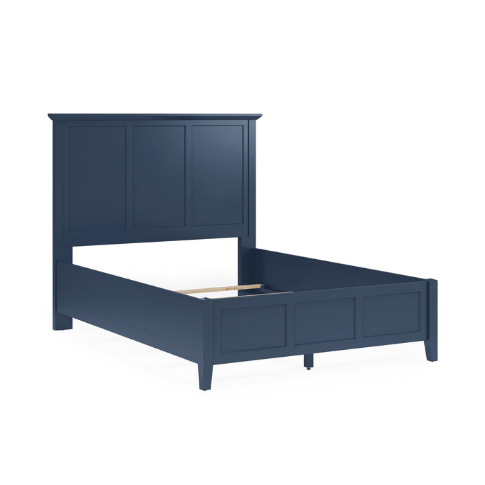 Modus Grace Three Panel Bed in BlueberryImage 6