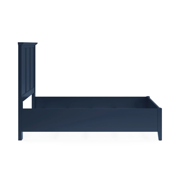 Modus Grace Three Panel Bed in Blueberry Image 7