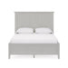 Modus Grace Three Panel Bed in Elephant GreyImage 1