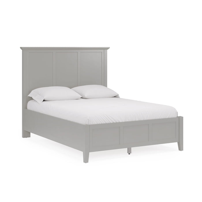 Modus Grace Three Panel Bed in Elephant Grey Image 2