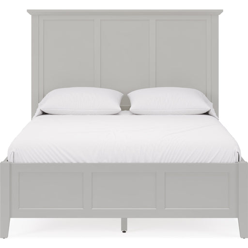Modus Furniture Grace Three Panel Bed in Elephant Grey  PNKGL  Image 1