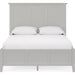 Modus Furniture Grace Three Panel Bed in Elephant Grey  PNKGL  Image 1
