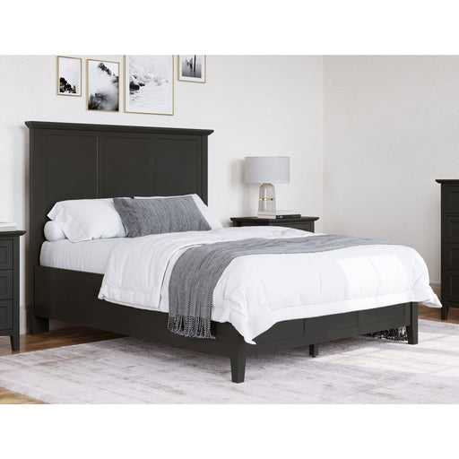 Modus Grace Three Panel Bed in Raven BlackMain Image