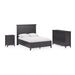 Modus Grace Three Panel Bed in Raven Black Image 12