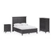 Modus Grace Three Panel Bed in Raven Black Image 13