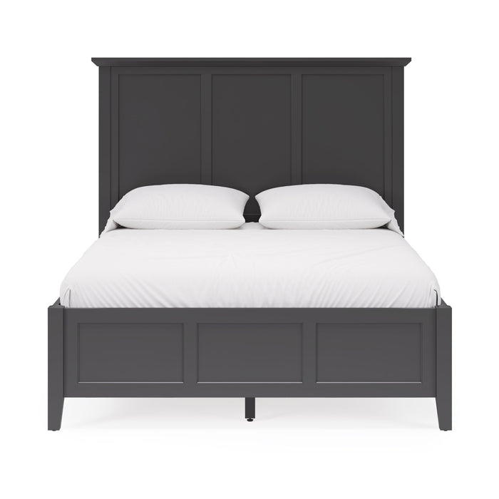 Modus Grace Three Panel Bed in Raven Black Image 2