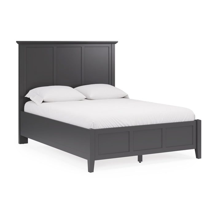 Modus Grace Three Panel Bed in Raven Black Image 4